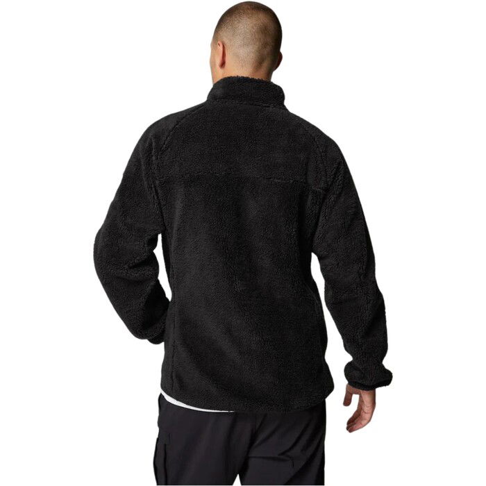 2024 Mystic Mnner Dark Tech Serie Teddy Zip Thru Sweat Shirt 35104.23 - Black